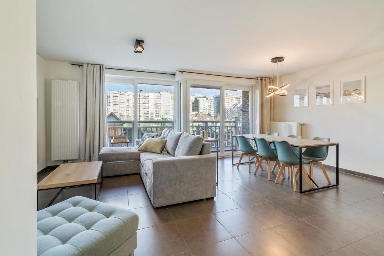 Modern App 6P Met Topligging - Aan Strand & Haven Blankenberge Exterior foto