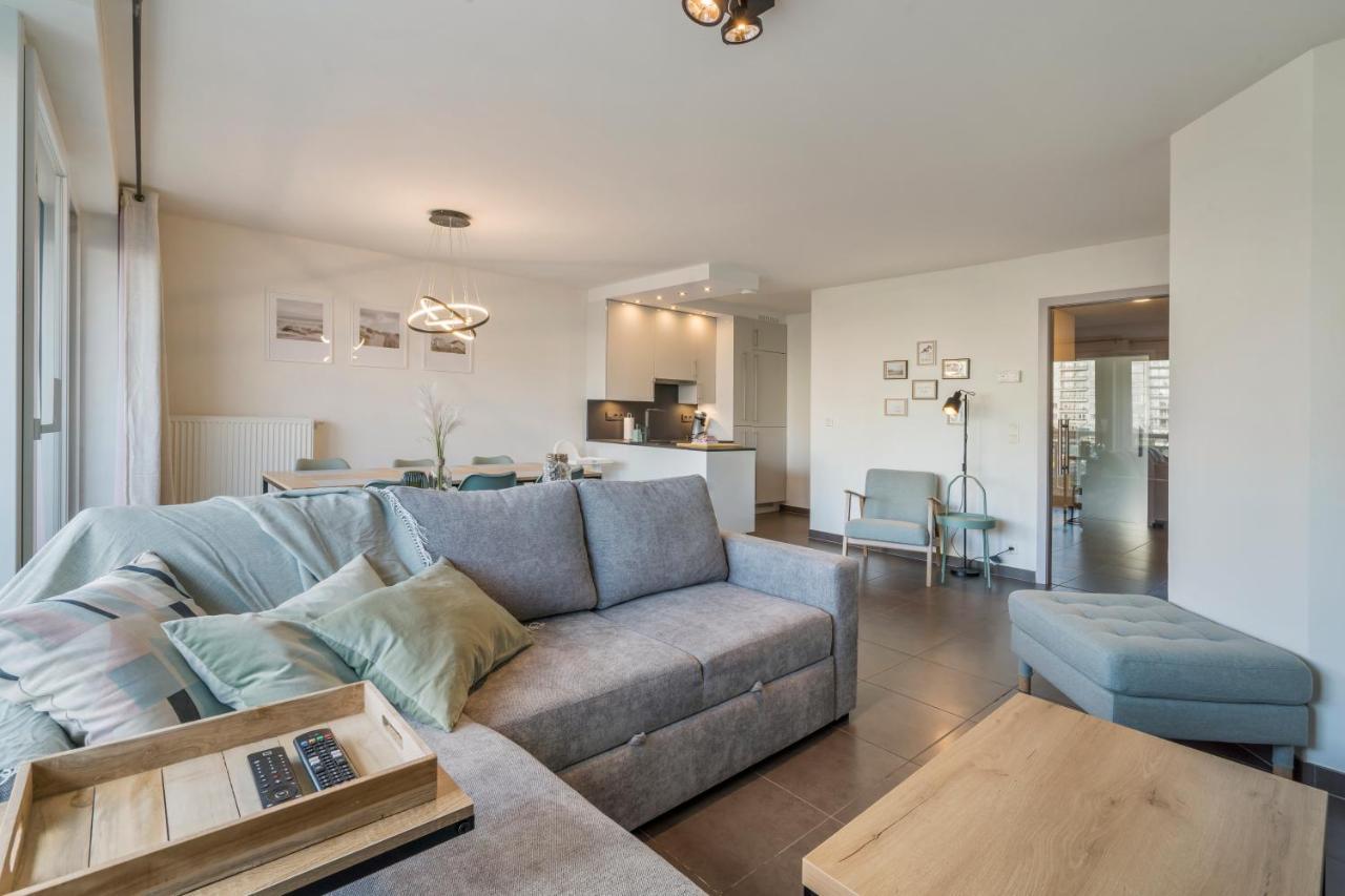 Modern App 6P Met Topligging - Aan Strand & Haven Blankenberge Exterior foto